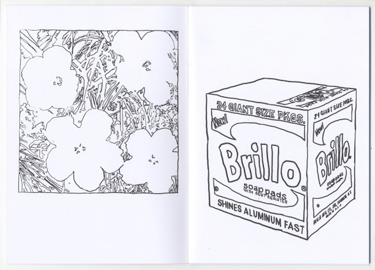 Andy Warhol Coloring Book thumbnail 3