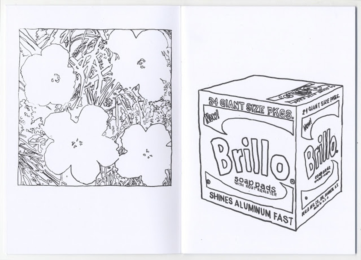 A Coloring Book Drawings cheapest by Andy Warhol