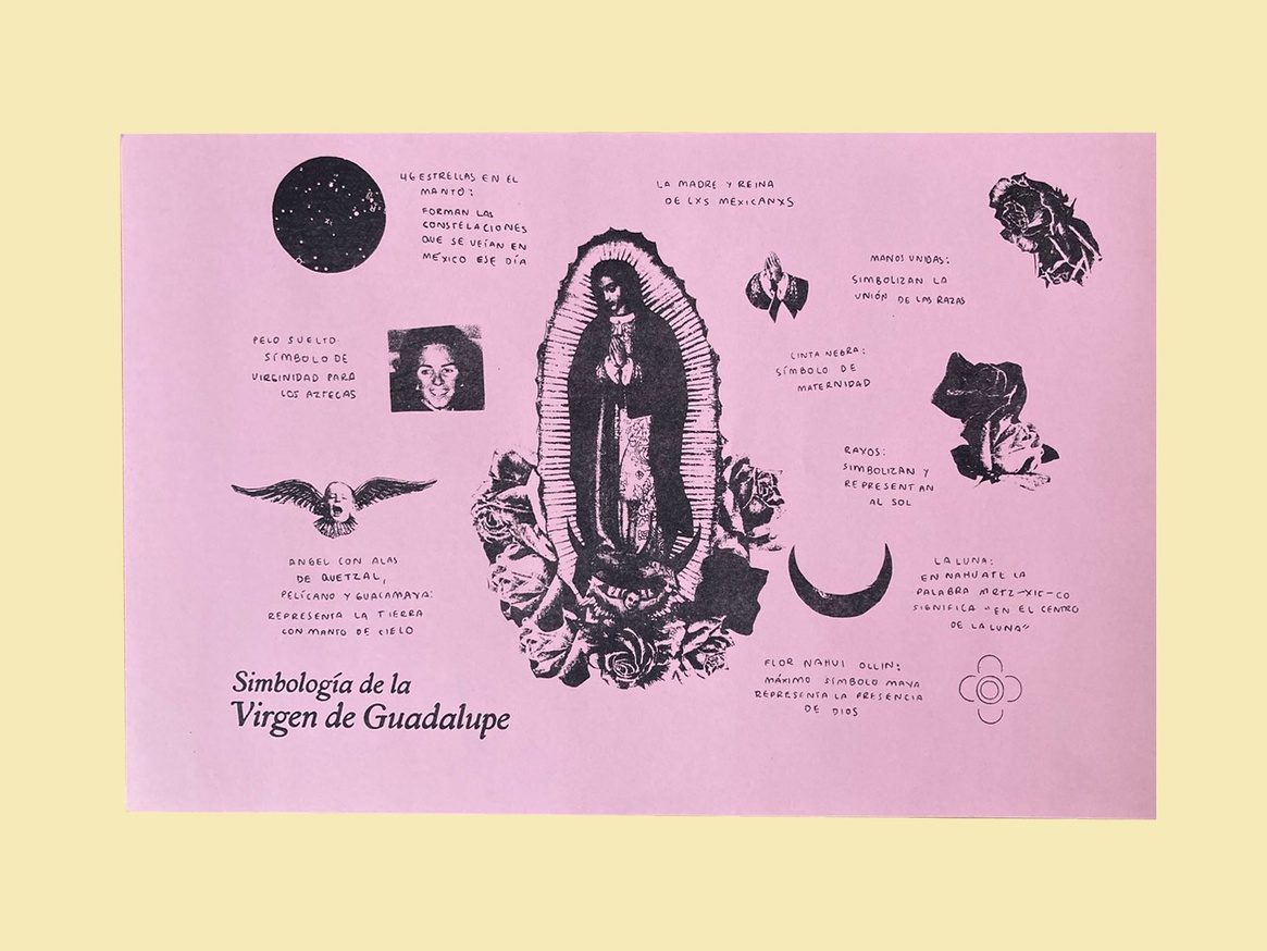 Simbología de la Virgen de Guadalupe [Poster]