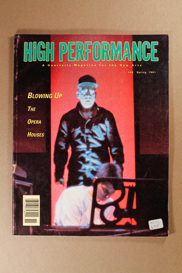 High Performance : A Quarterly Magazine for the New Arts thumbnail 3