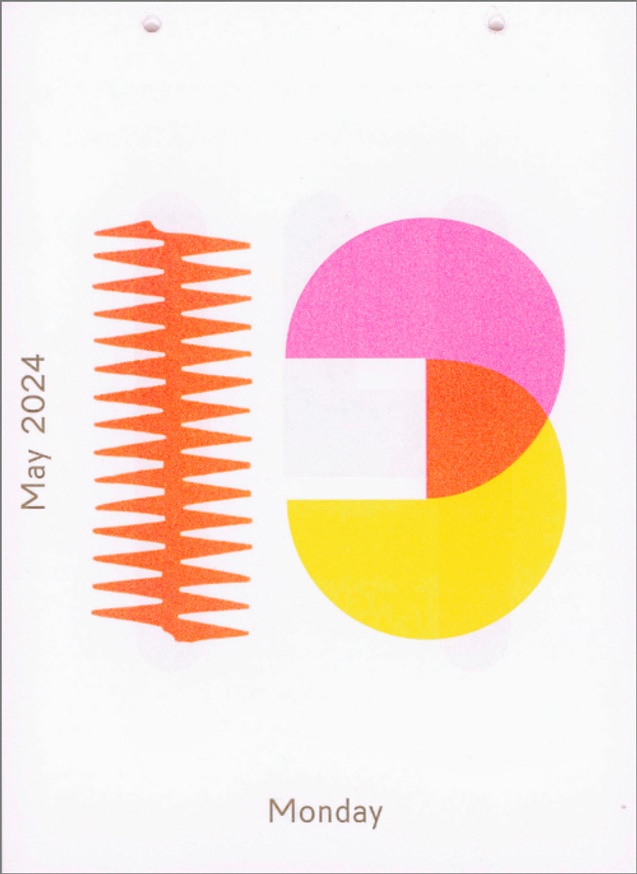 Karel Martens: Every Day Is a New Day – Calendar 2024 thumbnail 2