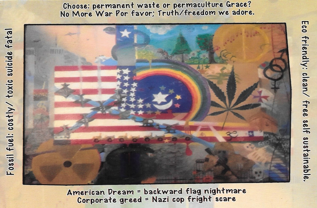 American Dream = Backward Flag Nightmare