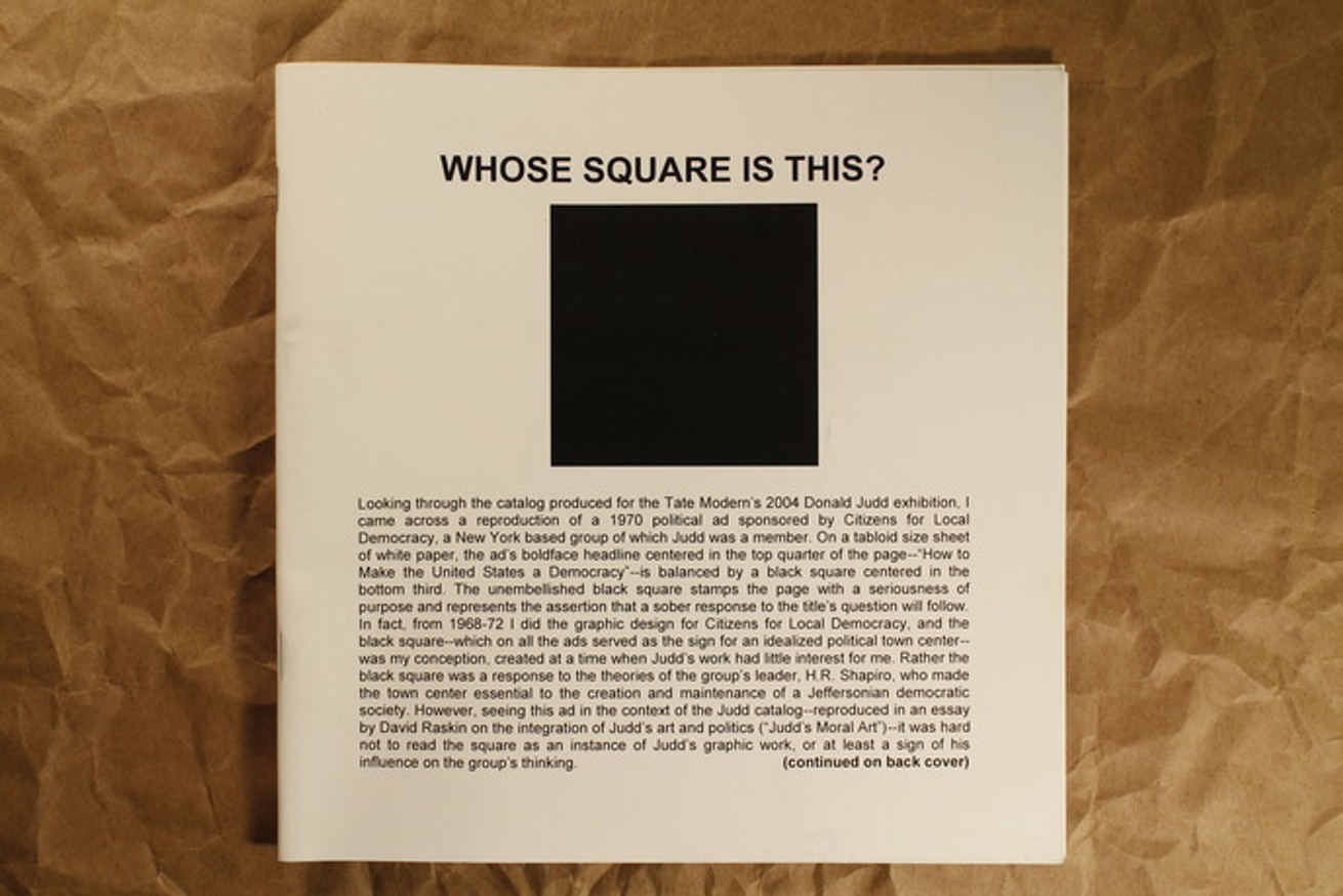 Whose Square Is This?
