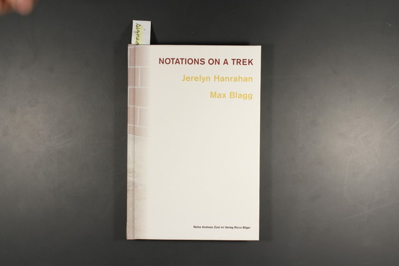 Notations on a Trek                                                                                                                                                                                                                                             thumbnail 3