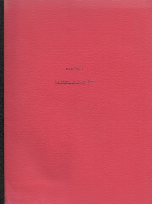 Two Essays in Letter Form