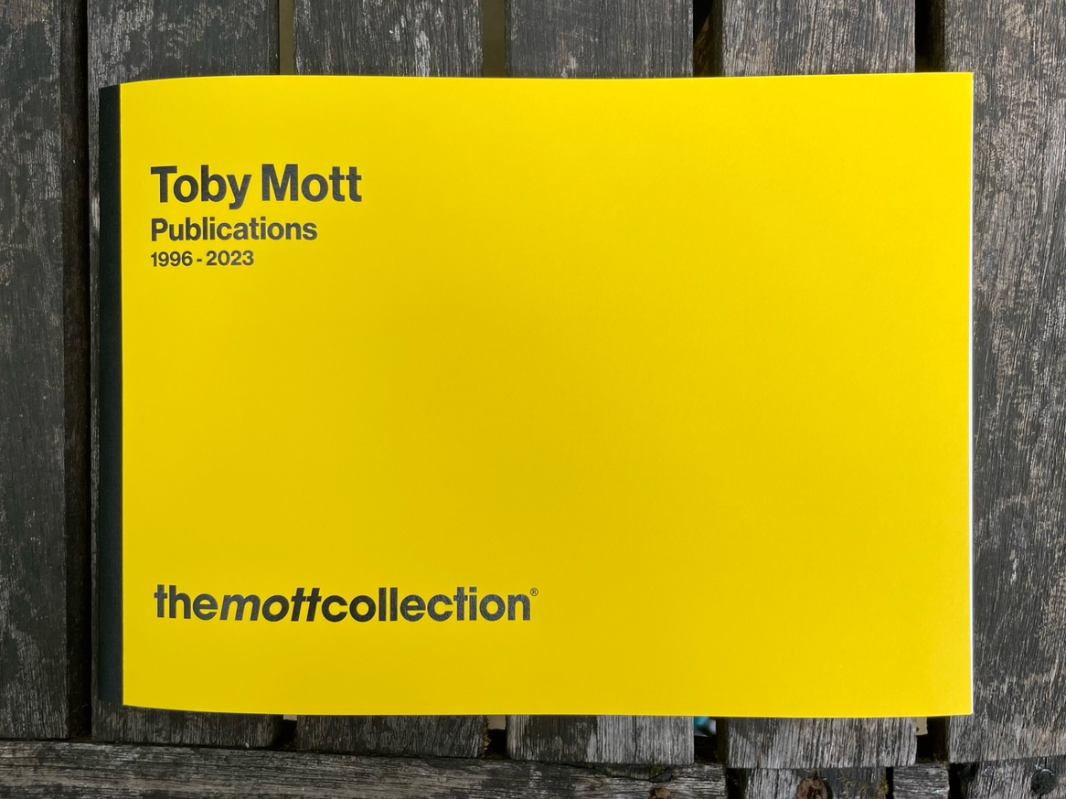  TOBY MOTT PUBLICATIONS 1996 - 2023