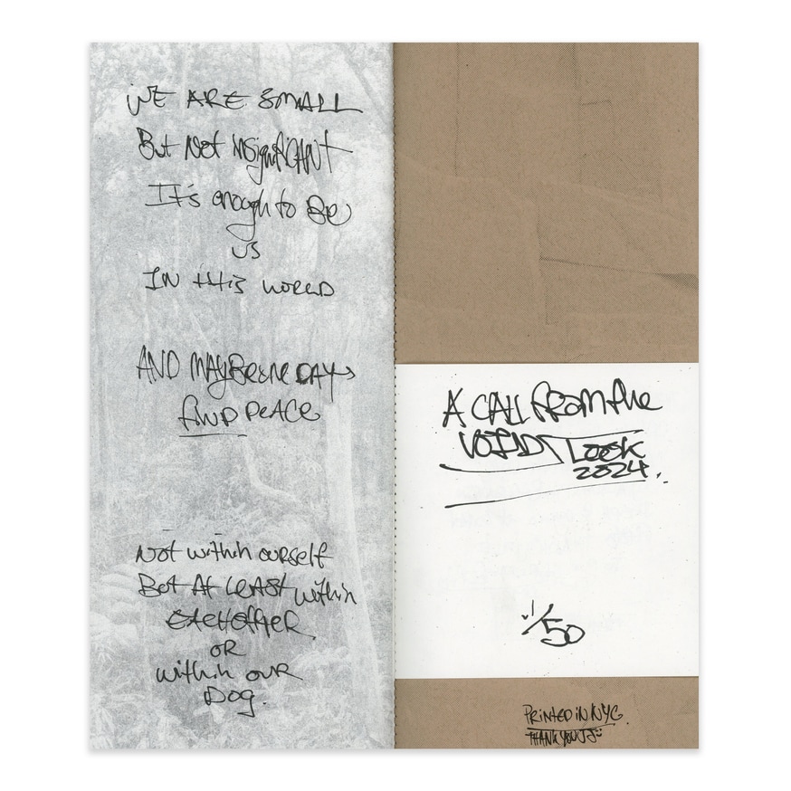 Joseph Rovegno and Alexandria Barcenas - A Call From The Void Catalog ...