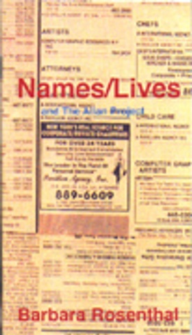 Names/Lives and The Allan Project
