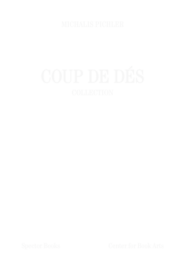 Coup de Dés (Collection) [Special Edition - White Cover]