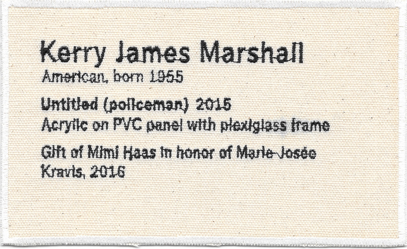 Permanent Collection Canvas Patch: Kerry James Marshall