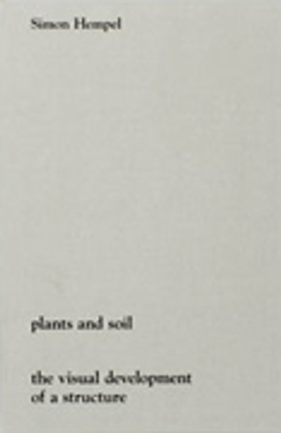 Plants and Soil : The Visual Development of a Structure