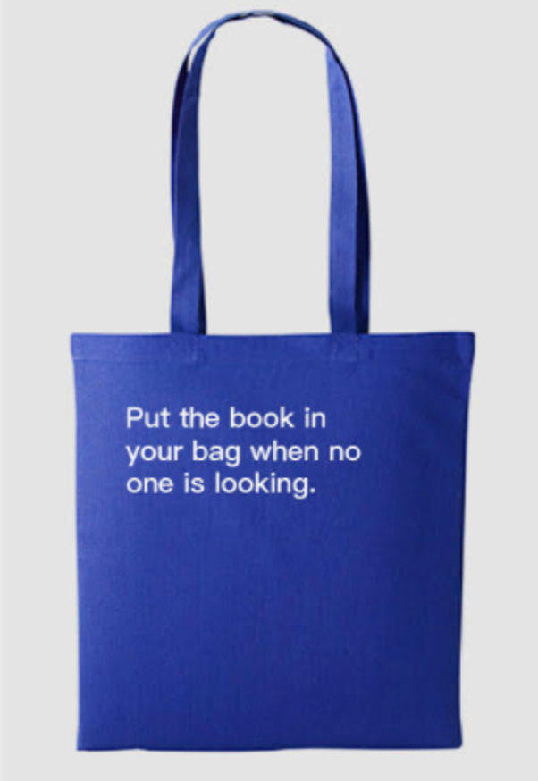 How To Shoplift Books Tote