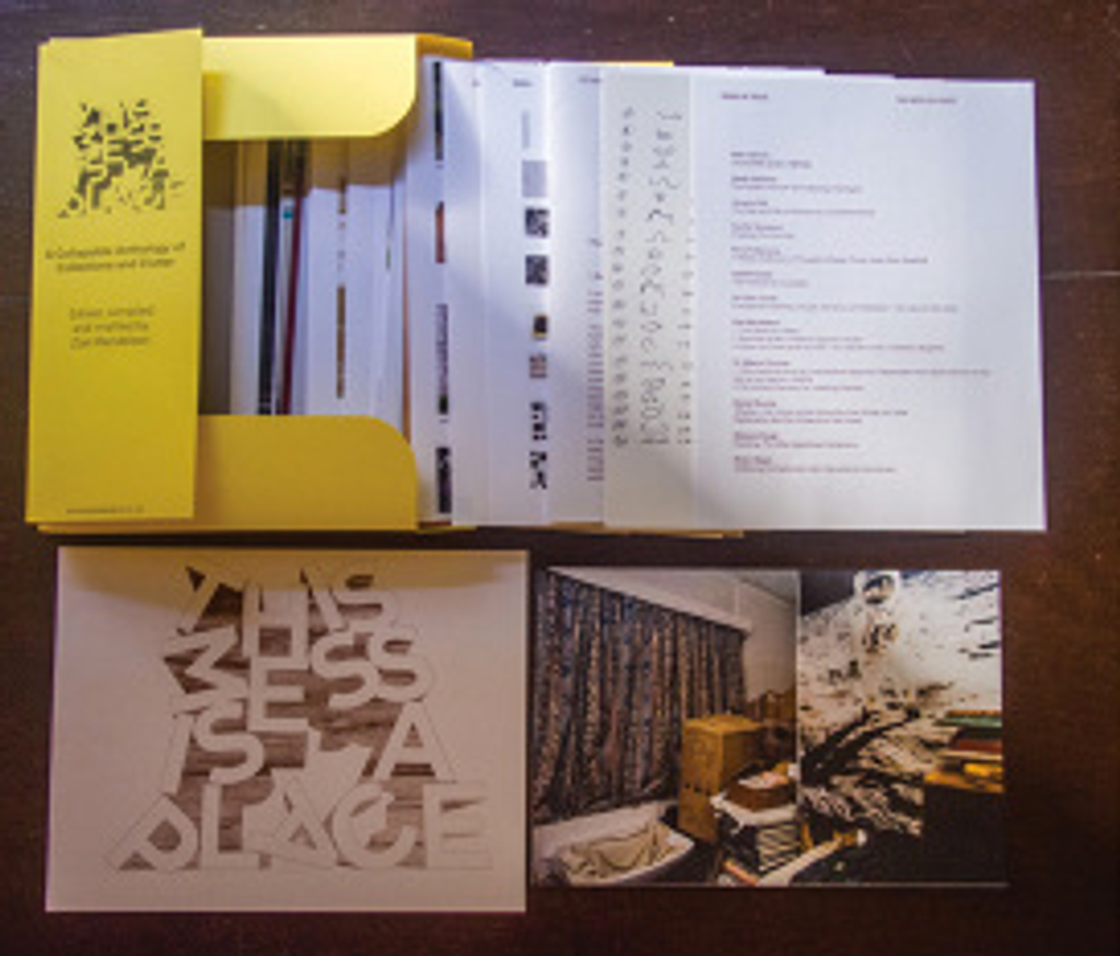 This Mess Is a Place : A Collapsible Anthology of Collections and Clutter thumbnail 2