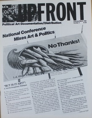 Upfront : A Political Art Documentation / Distribution