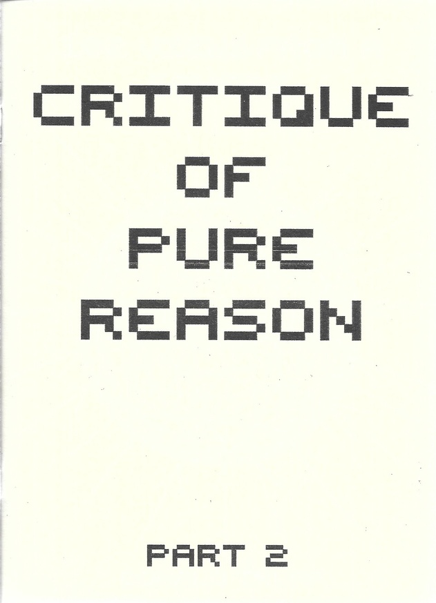 Critique of Pure Reason