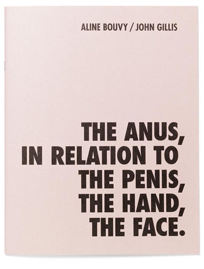 The Anus, in Relation to the Penis, the Hand, the Face
