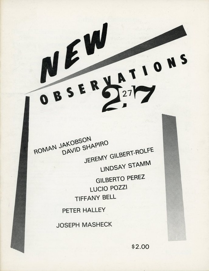 New Observations