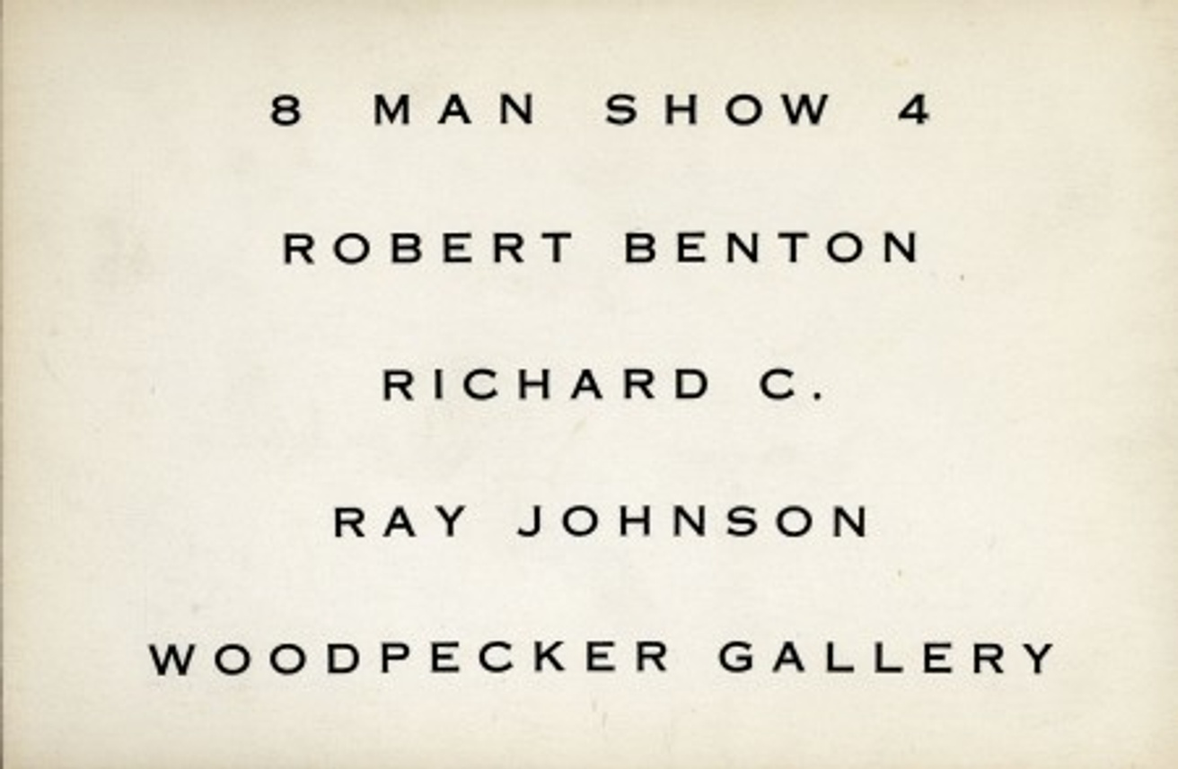 8 Man Show 5 at Willenpecker Gallery [Set of 4 Cards]