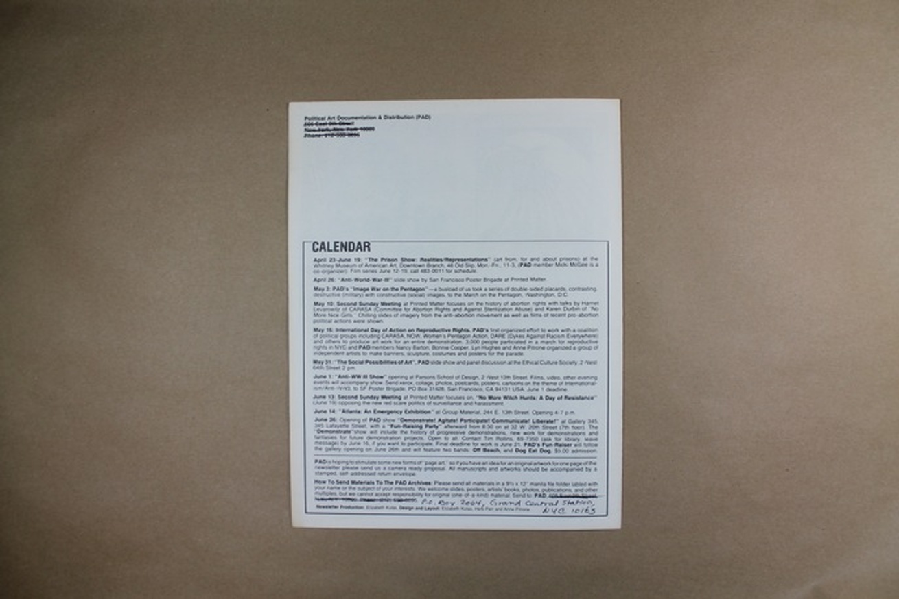 Upfront : A Political Art Documentation / Distribution thumbnail 3