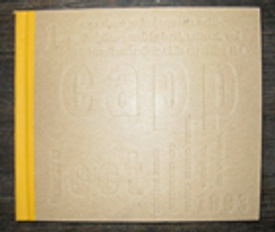 1991-93 Capp St. Project Catalog