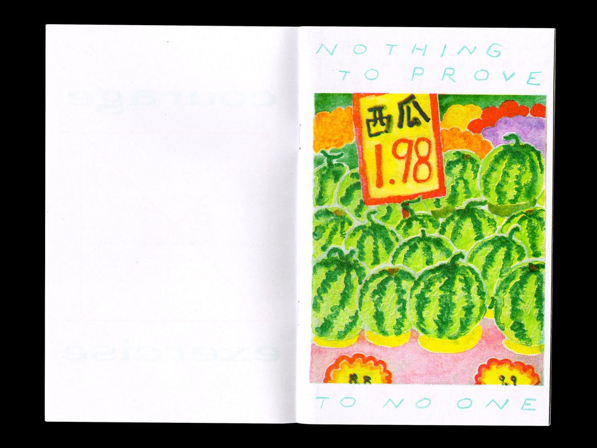 Ivy Zheyu Chen - Courage Exercise [Zine] - Printed Matter