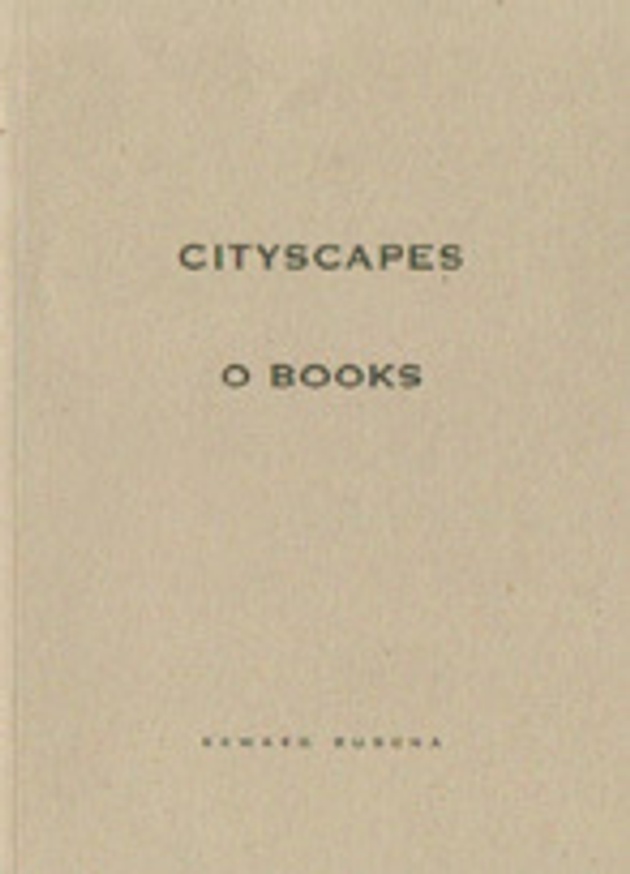Cityscapes / O Books