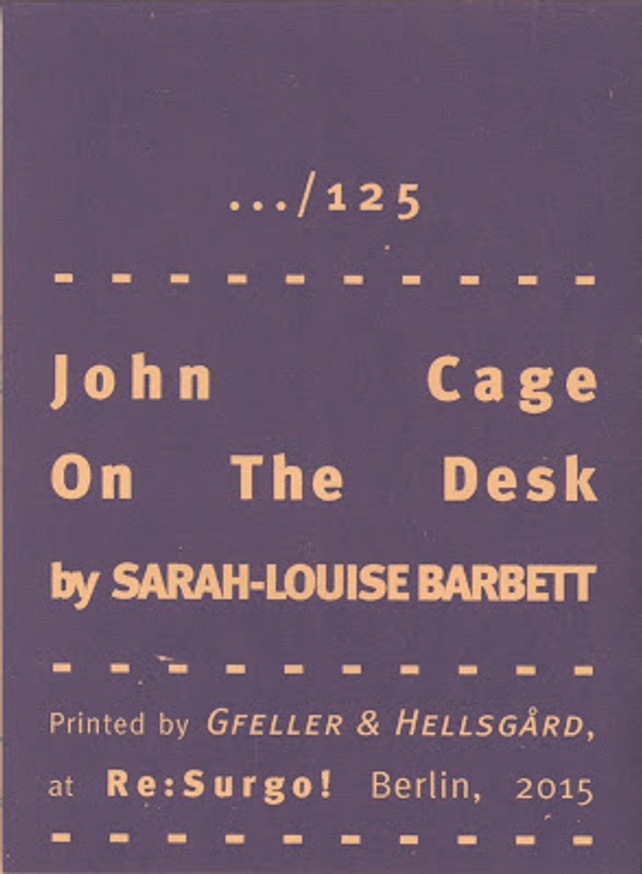 John Cage on the Desk thumbnail 5