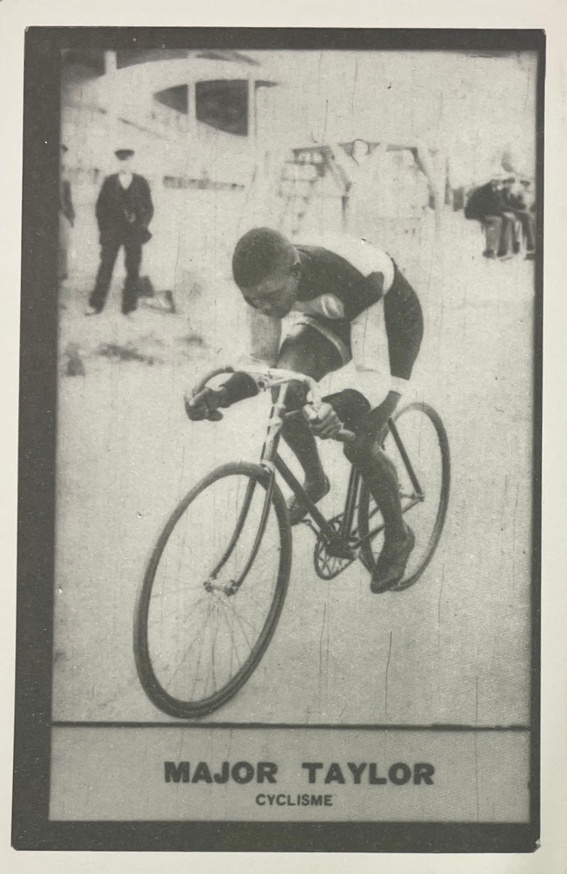 MAJOR TAYLOR #1 Retro-Cyclisme Postcard