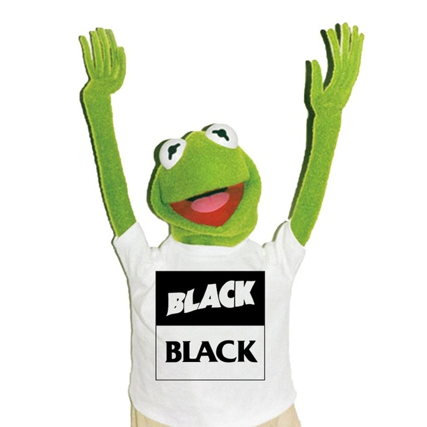 BLACK/BLACK Bootleg T-Shirt [XS, L, XL, XXL]