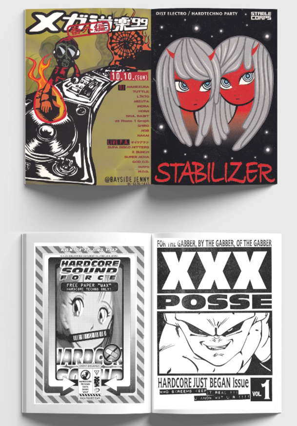 Gabber Eleganza - ARCHIVIO #3: Manga Corps - Printed Matter