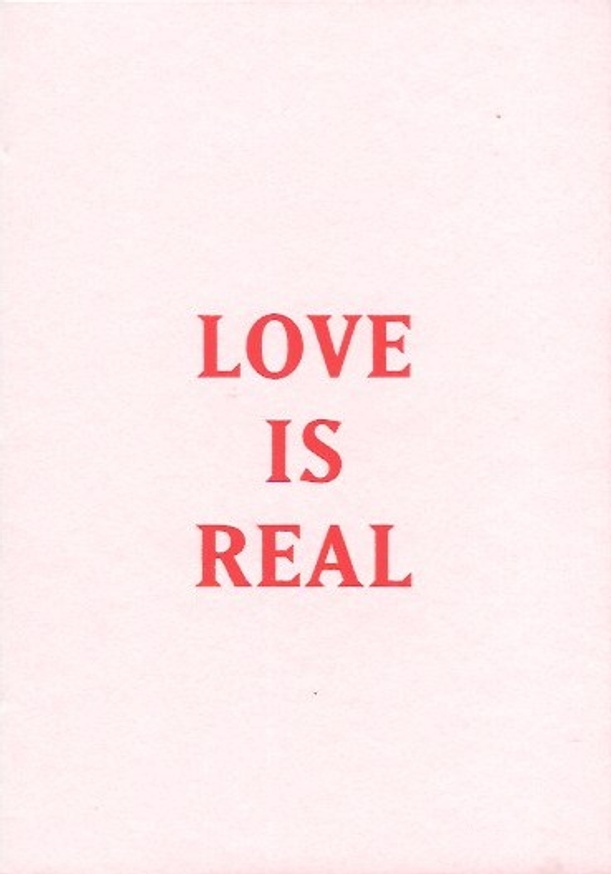 S. S. Whetton and Susan V. Sappe - Love is Real - Printed Matter