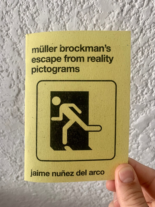 Müller Brockmann's escape from reality pictograms