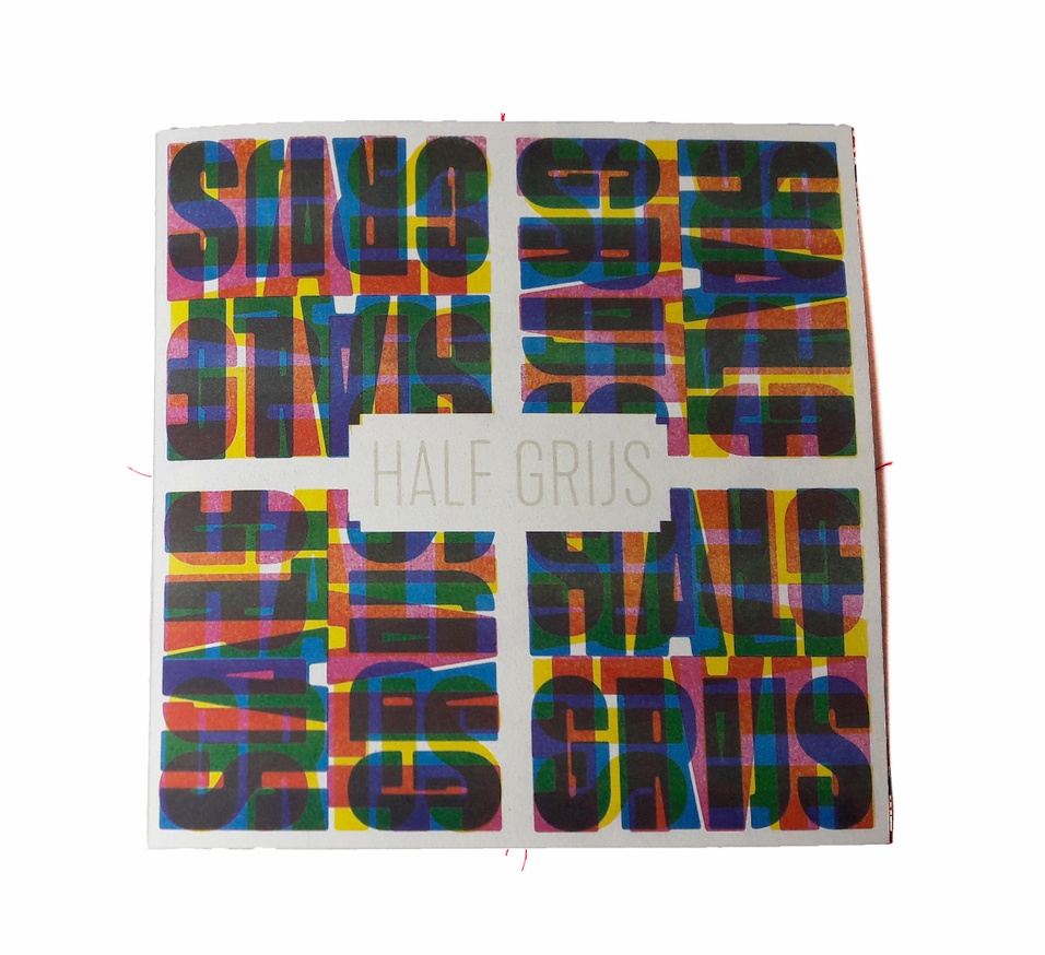 Half Grijs - Printed Matter