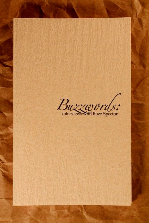 Buzzwords : Interviews With Buzz Spector