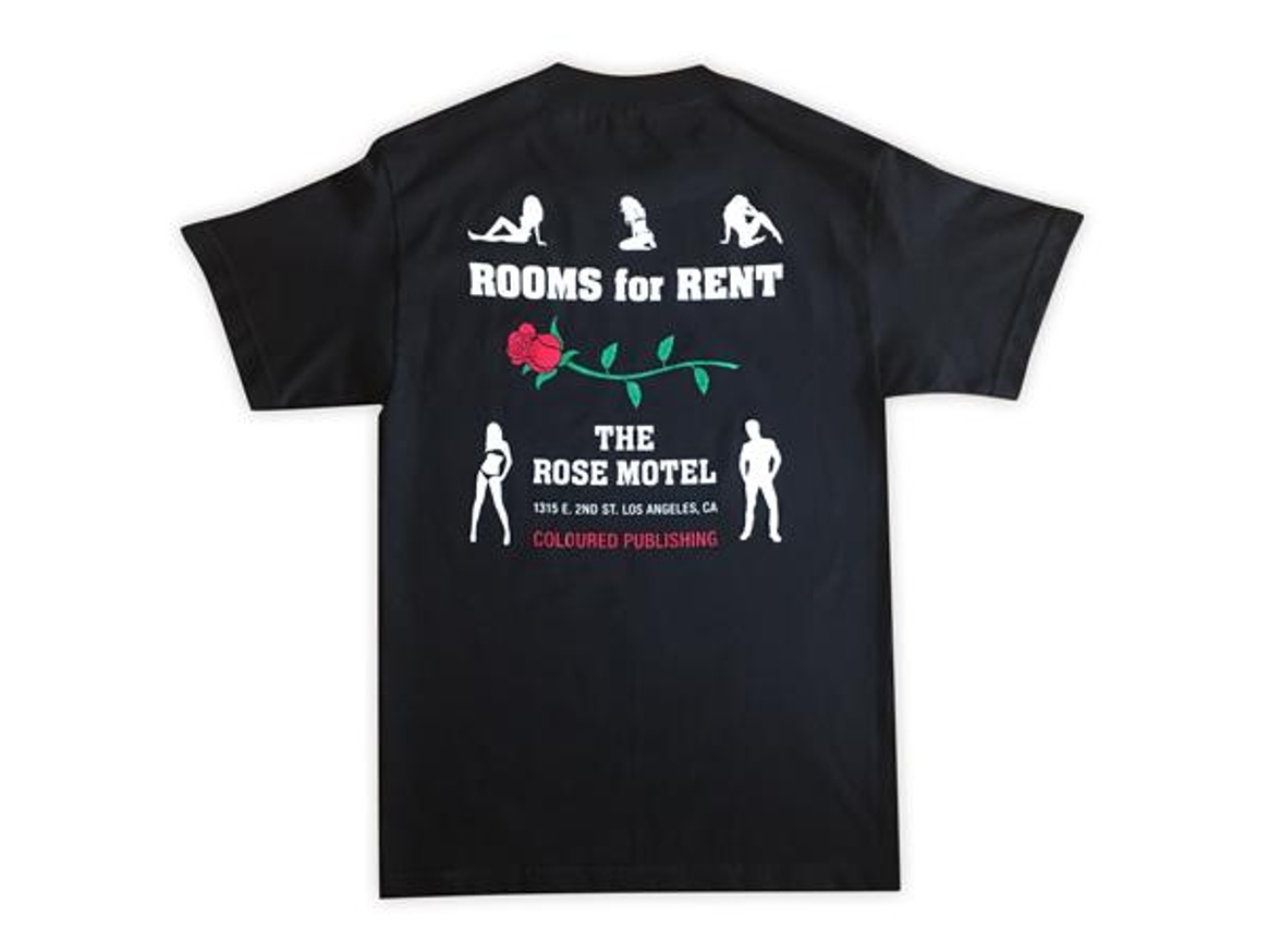Rose Motel T-shirt [Extra Large]