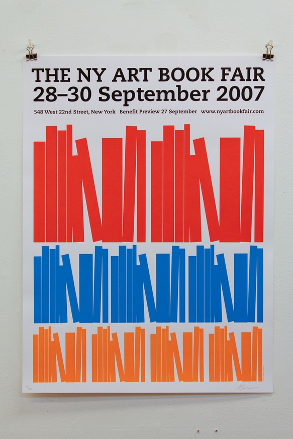 2007 NY Art Book Fair [Poster]