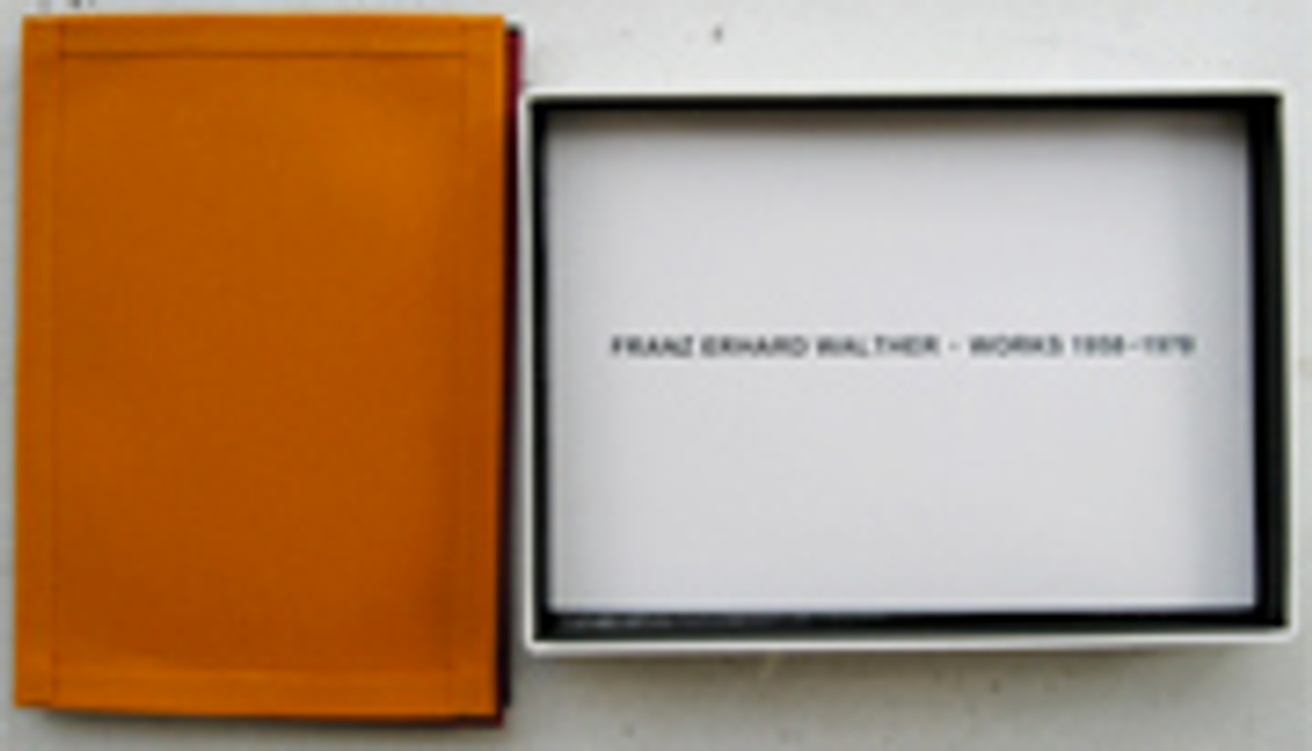 Franz Erhard Walther - Works 1958-1970