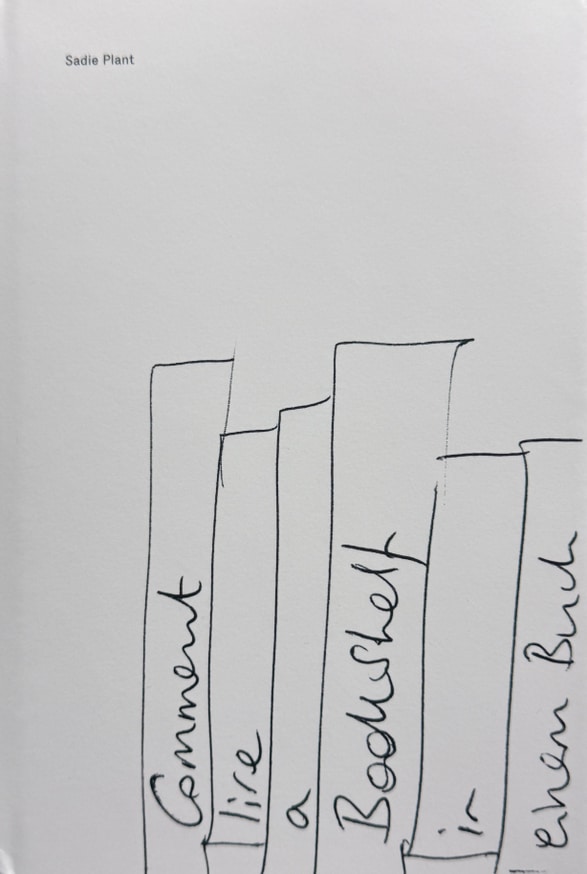 Sadie Plant - Comment Lire a Bookshelf in Einem Buch - Printed Matter