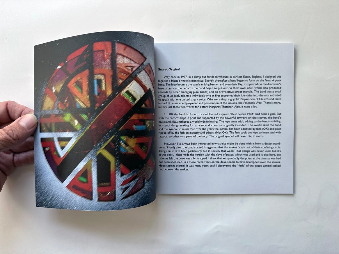 David King - Secret Origins of the Crass Symbol - Printed Matter