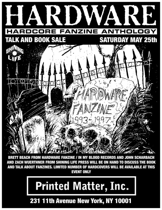 HARDWARE: Hardcore Fanzine Anthology - Printed Matter