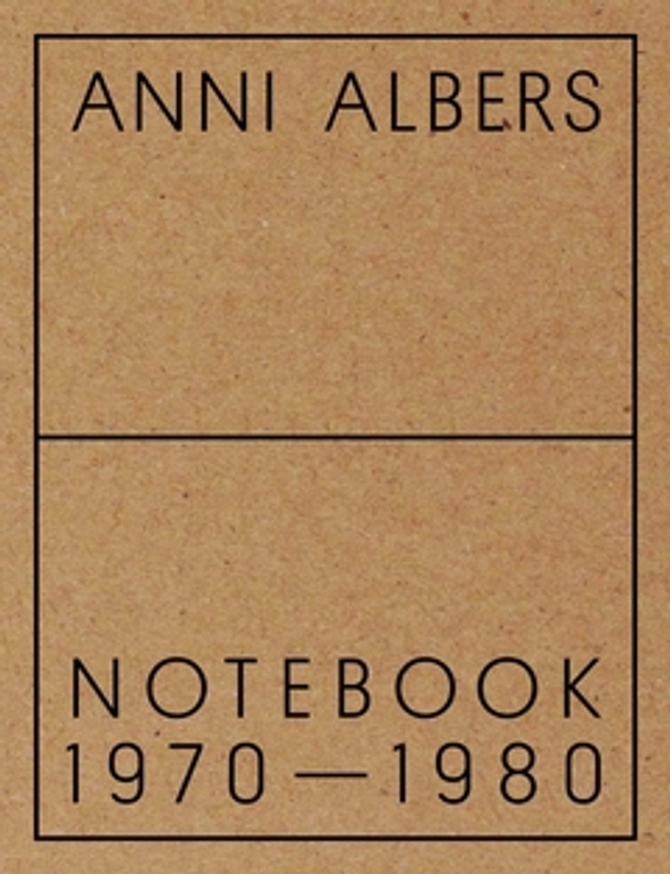 Anni Albers Notebook 1970-1980