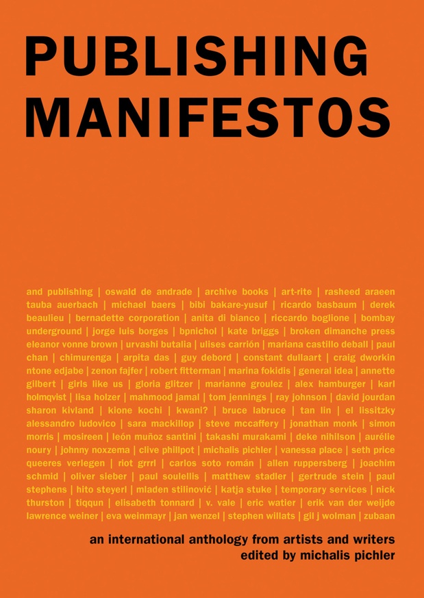 Publishing Manifestos [Paperback]