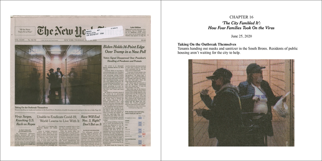 Front Pages with Pictures of Women Fighting Covid : The New York Times thumbnail 5