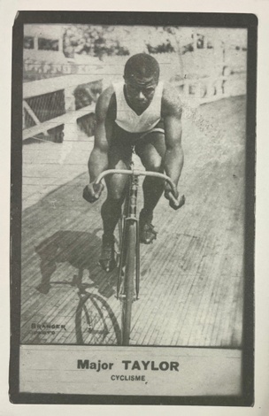 MAJOR TAYLOR #2 Retro-Cyclisme Postcard