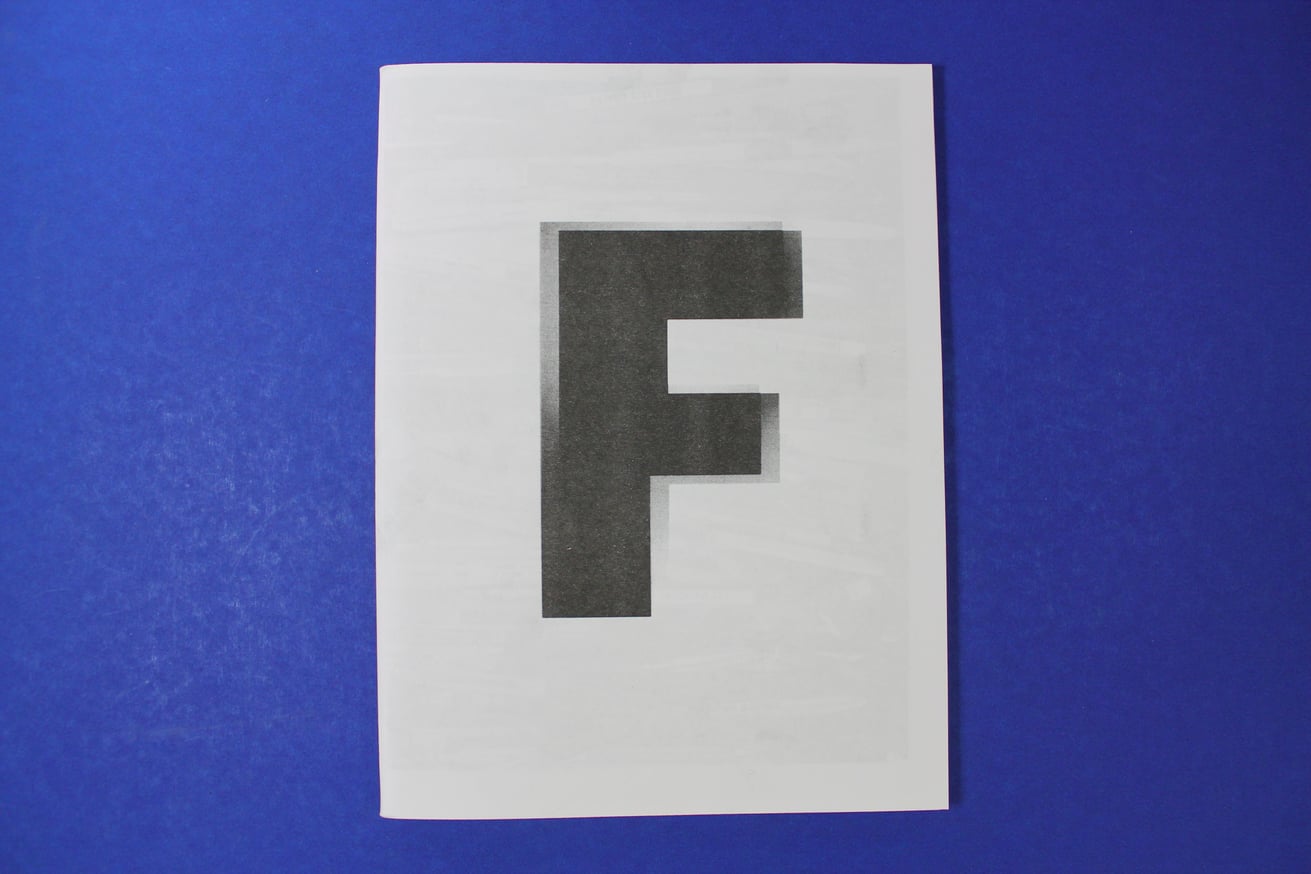 Adam Marnie and F Magazine - F Magazine - Printed Matter