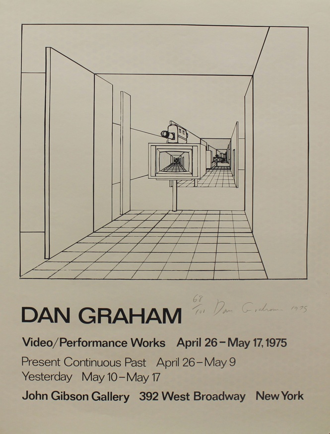 Dan Graham : Video/Performance Works April 26 - May 17, 1975