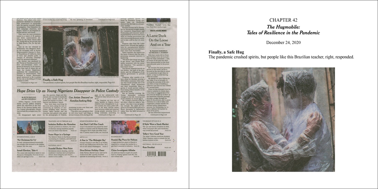 Front Pages with Pictures of Women Fighting Covid : The New York Times thumbnail 4