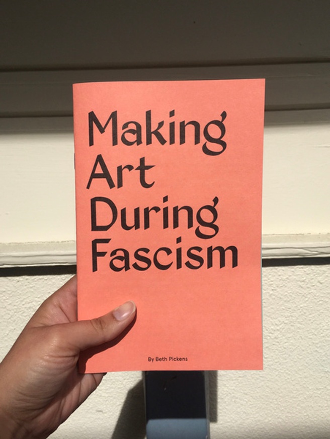 Making Art During Fascism