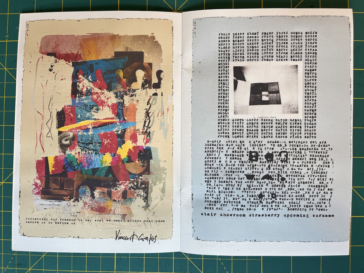 Keith C. Walker - MMXXII BUMF CODEX - Printed Matter