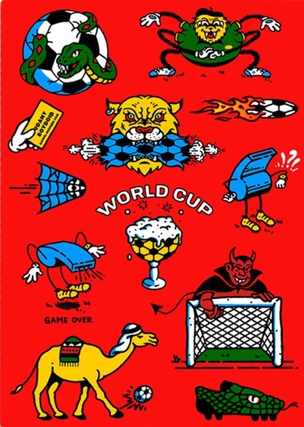 World Cup Sticker Sheet
